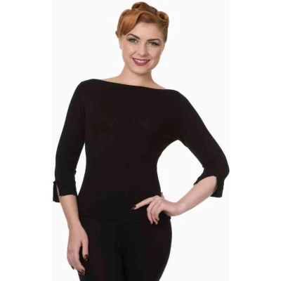 Afbeelding van Dancing Days ADDICTED Longsleeve top 4XL Zwart