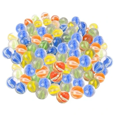 Afbeelding van ARSUK knikkers Klassiek Retro Glas Gekleurd Kinderspeelgoed Feestzakvullers Stuffers