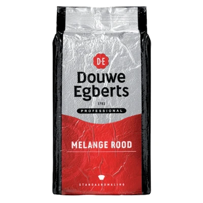 Afbeelding van Koffie Douwe Egberts standaardmaling Melange Rood 1kg