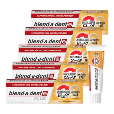 Afbeelding van Blend a dent Plus Duo Kraft Premium hechtcrème, verpakking van 6 stuks (6 x 40 g)