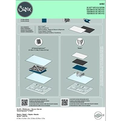 Afbeelding van Sizzix Big Shot Switch Plus accessoireplatform, standaard, 664863