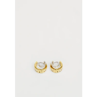 Afbeelding van kate spade new york Double Huggies Oorbellen clear/gold/silvercoloured, Dames, Maat: One Size, Clear/gold/silver coloured