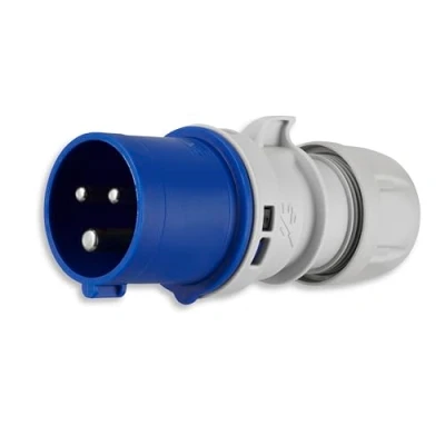 Afbeelding van REV 0512525555 Caravan, CEE stekker 3 polig (1PH+N+PE) IP44, 230V 16A, blauw