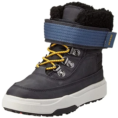 Afbeelding van Geox Jongens J Bunshee Pg Boy B A enkellaars, Navy Black, 34 EU