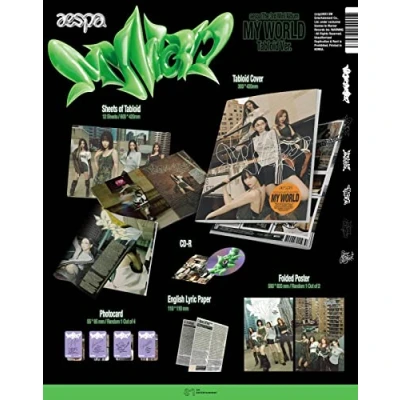 Afbeelding van MY WORLD The 3rd Mini Album (Tabloid)