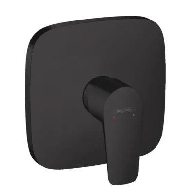 Afbeelding van Hansgrohe afbouwdeel douchemengkraan talis e 1 greeps inbouw mat zwart 71765670