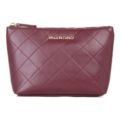 Afbeelding van VALENTINO Utensil zak Nur Re Soft Cosmetic Case Vino Wijnrood