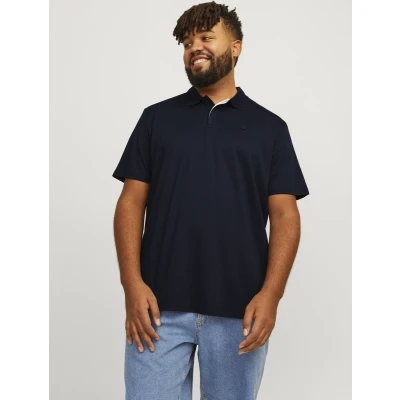 Afbeelding van Jack &amp; Jones Polo Regular Fit Blauw 5XL Grote Maten