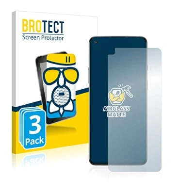 Afbeelding van BROTECT Screenprotector voor OnePlus 8T Folie Beschermfolie Beschermglas matte (3 Stuks)