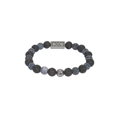 Afbeelding van iXXXi Men Abel Zilver Mat Heren Armband (sieraad) One Size
