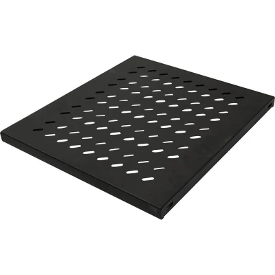Afbeelding van Intellinet 712521 19 inch Apparaatbodem voor patchkast 1 HE Vast inbouw Geschikt kastdiepte: vanaf 600 mm Zwart