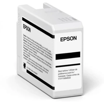 Afbeelding van Epson Inktcartridge Licht Grijs T47A9 Ult.Chrome Pro 10 ink 50ml