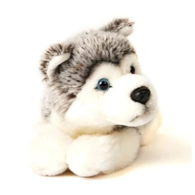Afbeelding van Uni Toys Beagle puppy, liggend 24 cm (lengte) pluche hond, huisdier dier, knuffeldier