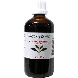 Afbeelding van Cruydhof Stevia Extract Bruin 100ml