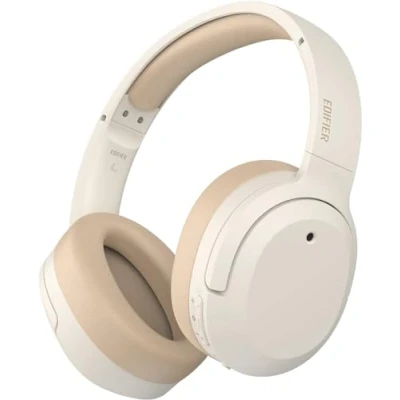 Afbeelding van Edifier W820NB Plus Hybrid Active Noise Cancelling Headphones LDAC Codec Hi Res Audio Wireless &amp; Wired Fast Charge 49H Playtime Over Ear Bluetooth V5.2 Ivory