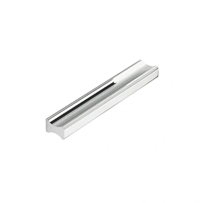 Afbeelding van SOTECH Meubelgreep STOCKHOLM BA 128 mm gepolijst chroom aluminium greeplijst keukengreep