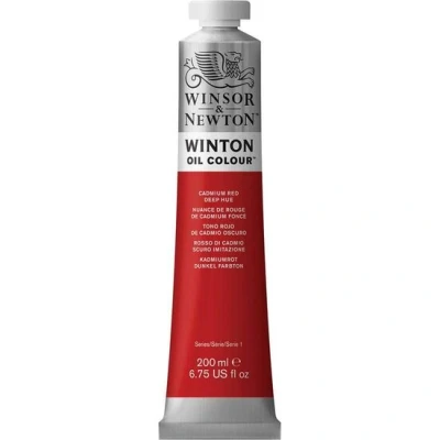 Afbeelding van Winsor &amp; Newton Winton Oil Colours 200ml Cadmium Red Deep Hue