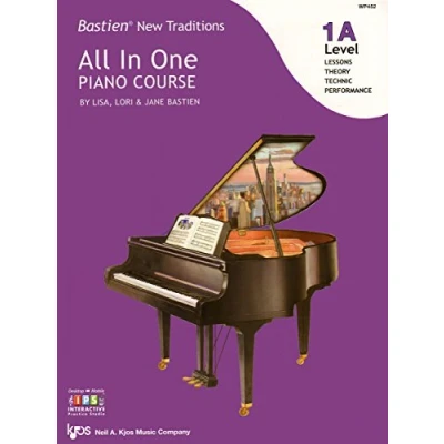 Afbeelding van Bastien All in One Piano Course Level 1A