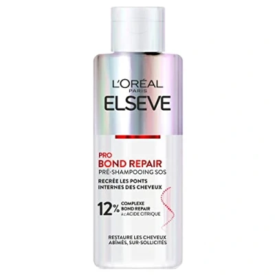 Afbeelding van L&#039;Oréal Paris Elseve Pro Bond Repair SOS voorshampoo voor het herstellen van beschadigd, overbelast haar