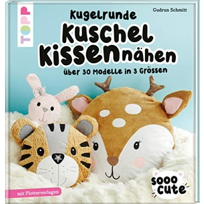 Afbeelding van Sooo Cute Kugelrunde Kuschelkissen nähen