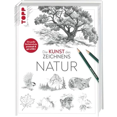 Afbeelding van Die Kunst des Zeichnens Natur: große Zeichenschule: praxisnah &amp; gut erklärt: 4753