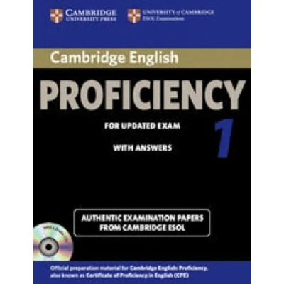 Afbeelding van Cambridge English Proficiency 1 for Updated Exam Self study Pack (Student&#039;s Book with Answers and Audio CDs (2)): Authentic Examination Papers from ESOL