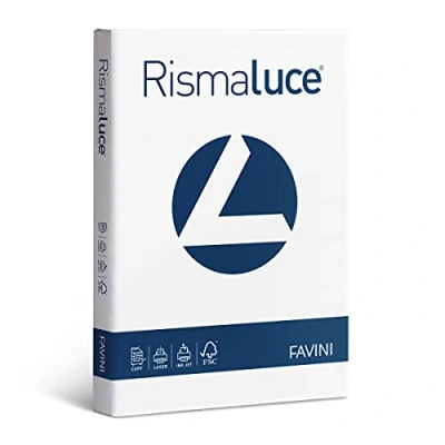 Afbeelding van Favini Rismaluce Bianco papier voor inkjetprinter A4 (210x297 mm) 250 vel Wit