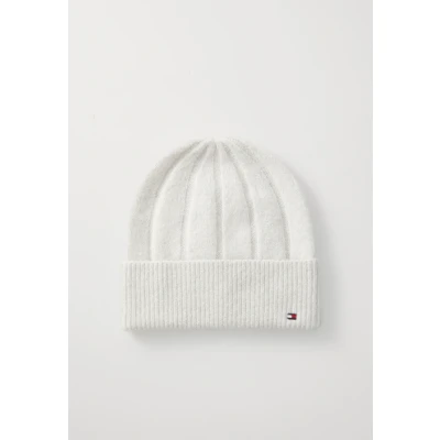 Afbeelding van Tommy Hilfiger FLAG Fluffy Muts, Dames, Maat: One Size, Grey whisper