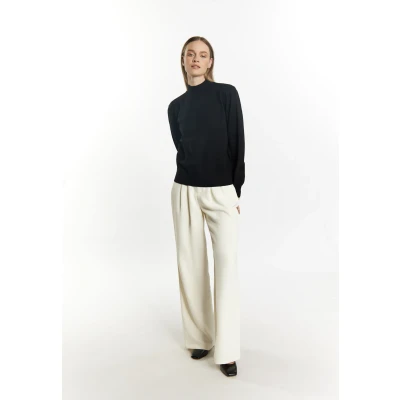 Afbeelding van Dreimaster Klassik Dames Gebreide Trui SCHMUDDELWEDDA XS/S / Zwart 50% Viscose 28% Polyester 22% Nylon