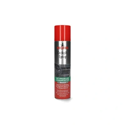 Afbeelding van Nigrin 74156 Cockpitspray neutraal 400 ml, reinigt en verzorgt kunststoffen, is stofafstotend, zijdemat, antistatisch, onderhoudsschuim