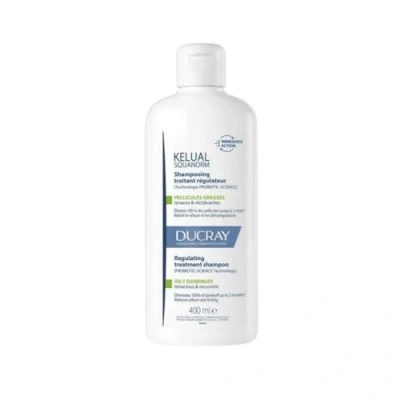 Afbeelding van Ducray Squanorm Verzorgende Shampoo Vette Schilfers 400ml