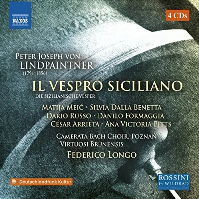 Afbeelding van Soloists, Camerata Bach Choir Poznan, Virtuosi Brunenses Il Vespro Siciliano (4 CD)