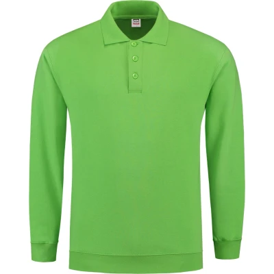 Afbeelding van Tricorp Polosweater Boord Casual Lime Maat L