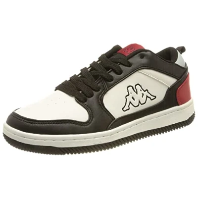 Afbeelding van Kappa Lineup Low Hardloopschoenen voor op straat, uniseks, 1120 Black Red., 41 EU