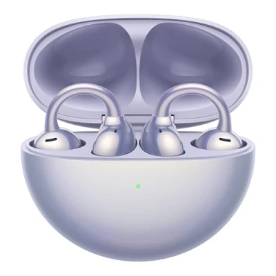Afbeelding van HUAWEI FreeClip, C bridge Design voor draagcomfort, Innovatieve Open ear luisterervaring, Al Crystal Clear Call, Superlange batterijduur, Verbinding met twee apparaten, Paars
