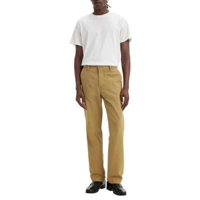 Afbeelding van Levi&#039;s XX Chino Authentic Straight Corduroy Chinos Broek, Heren, Maat: 36x32, British khaki