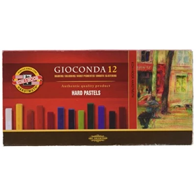 Afbeelding van Pastelkrijt Koh I Noor 8552 extra soft 12 stuks assorti