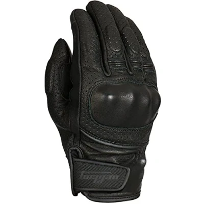 Afbeelding van Furygan LR Jet D3O Vented Geperforeerde motorfiets handschoenen, zwart, afmeting 3XL voor man