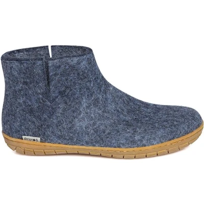 Afbeelding van Glerups Laars met rubber zool Blauw 41