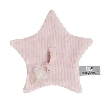Afbeelding van Baby&#039;s Only Speendoekje Speenknuffel ster Sense Oud Roze