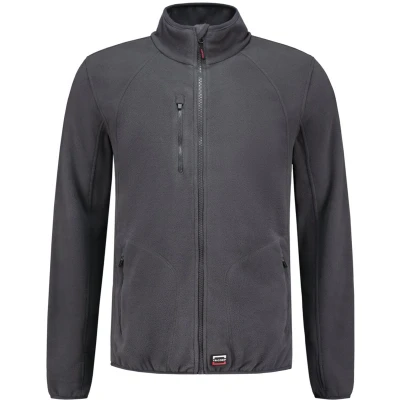 Afbeelding van Tricorp 301012 Sweatvest Fleece Luxe Donkergrijs 8XL