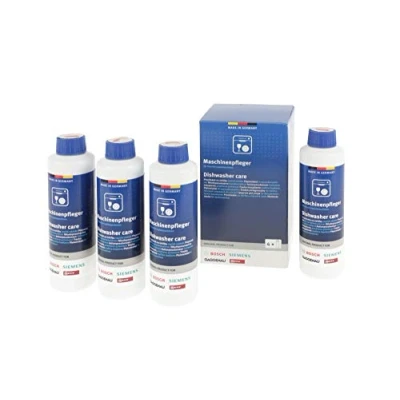 Afbeelding van BOSCH Siemens NEFF GAGGENAU Vaatwasserreiniger Flessen 4 x 250 ml
