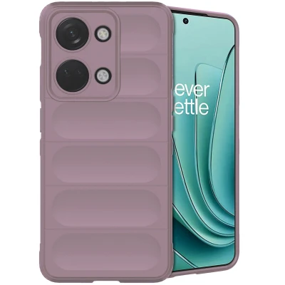 Afbeelding van OnePlus Nord 3 Hoesje Siliconen en TPU (zacht) iMoshion Softcase/Backcover Paars Telefoonhoesje