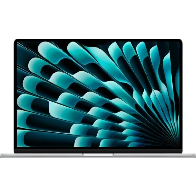 Afbeelding van Apple Macbook Air (2024) Zilver 15.3 Inch M3 10 core GPu 16 Gb 256