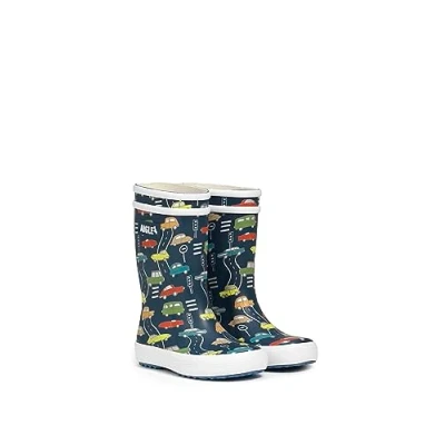 Afbeelding van Aigle Uniseks kinderen Lolly Pop regenlaarzen, Auto&#039;s, 26 EU