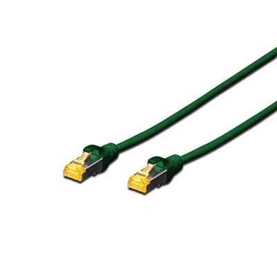 Afbeelding van Digitus DK 1644 A 070/G RJ45 Netwerkkabel, patchkabel CAT 6A S/FTP 7.00 m Groen Halogeenvrij, Verdraaide paren, Snagless, Vlambestendig 1 stuk(s)
