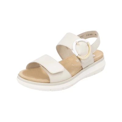 Afbeelding van Remonte Sandalen met plateauzool, Dames, Maat: 39, Kreide Schoenen