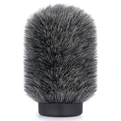 Afbeelding van YOUSHARES Deadcat windkap voor Rode NTG4, Audio Technica AT875R Shotgun microfoons, windscherm tot 4,7&quot; lang