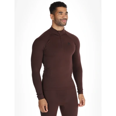 Afbeelding van Odlo Perfomance Zip Performance Warm Eco Heren Skipully (maat: XL/54, Paars)