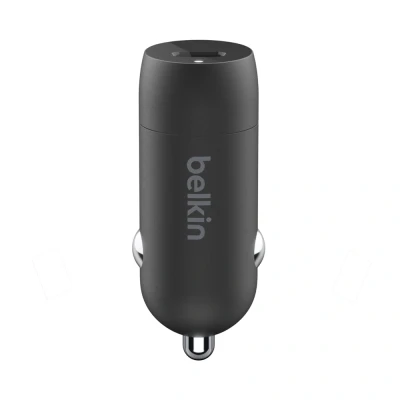 Afbeelding van Belkin autolader (20W / USB C) zwart